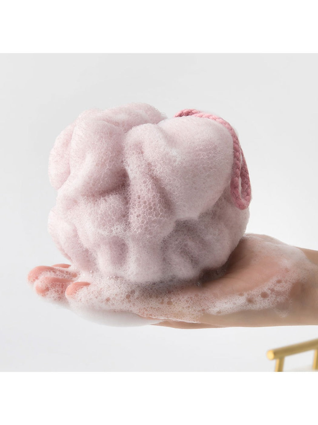 Papo - Soft Solid-Color Bath Pouf