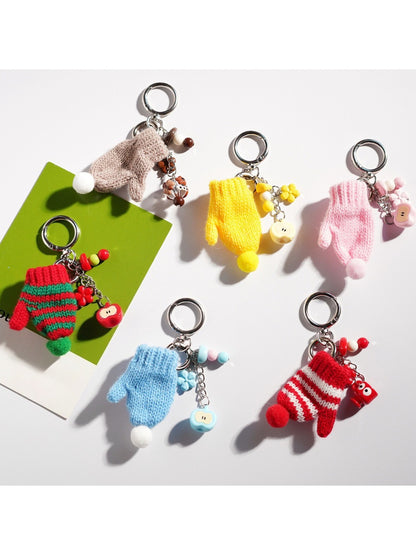 Keypus - Cute Plush Glove-Shaped Keychain