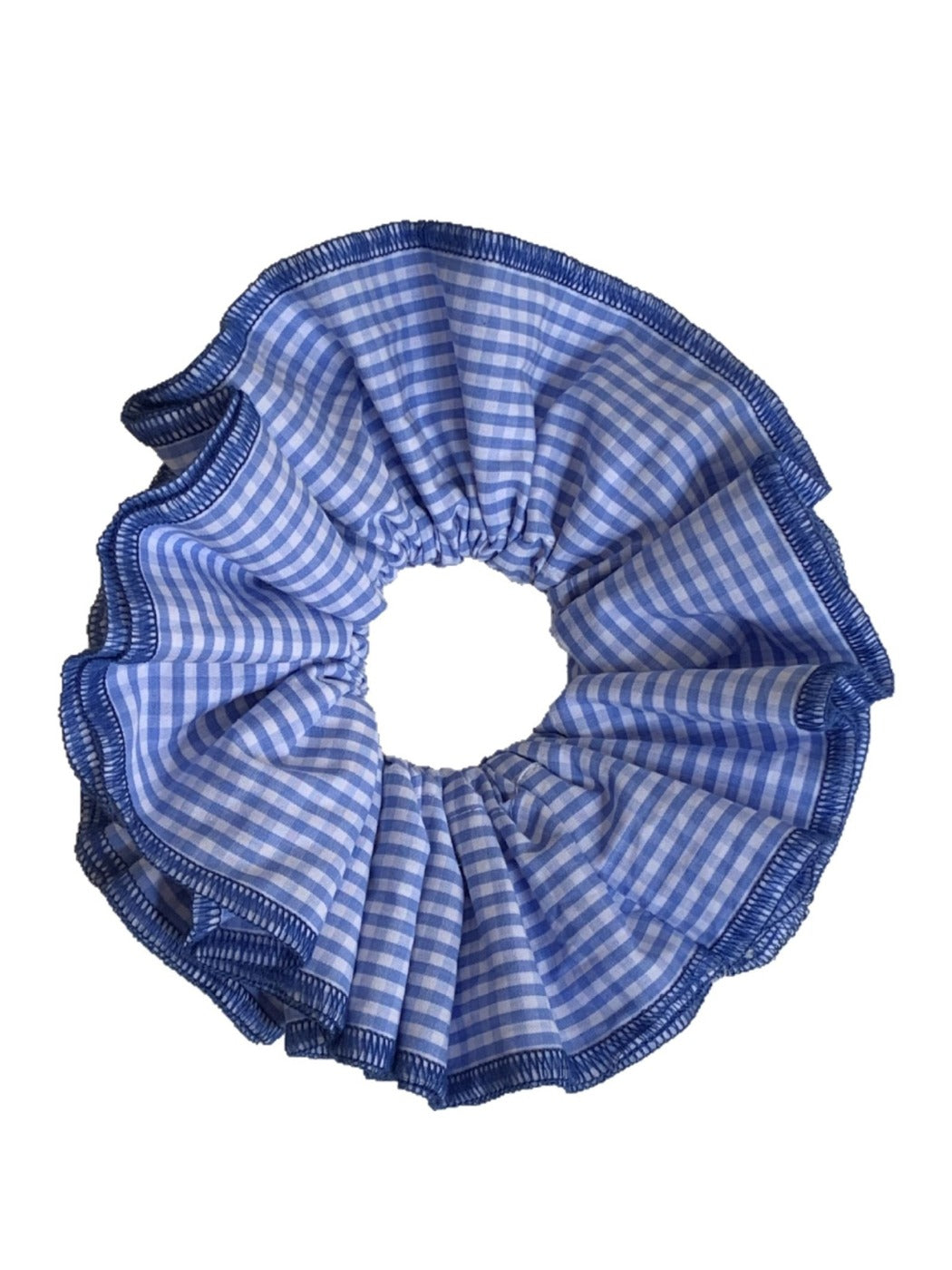 Gifty - Double-Layered Plaid Hair Tie