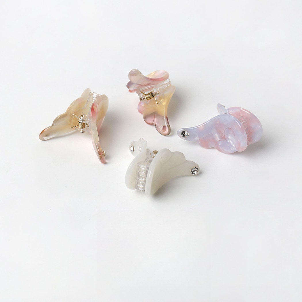 Beau - Acetate Angel Wing Claw Clip