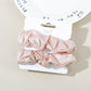 Gifty - Solid Color Ruffled Hair Ties Set