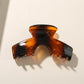 Beau - Simple Arc Shape Glossy Fashion Claw Clip