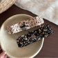 Beau - Floral Bow Detail Fabric Banana Clip