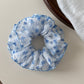 Gifty - Floral Double Layer Ruffle Scrunchie