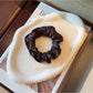 Gifty - Satin Finish Ruffle Fabric Scrunchie