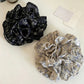 Gifty - Vintage Double Layer Floral Print Scrunchie