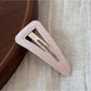 Beau - Fabric Cutout Triangle Hair Clip