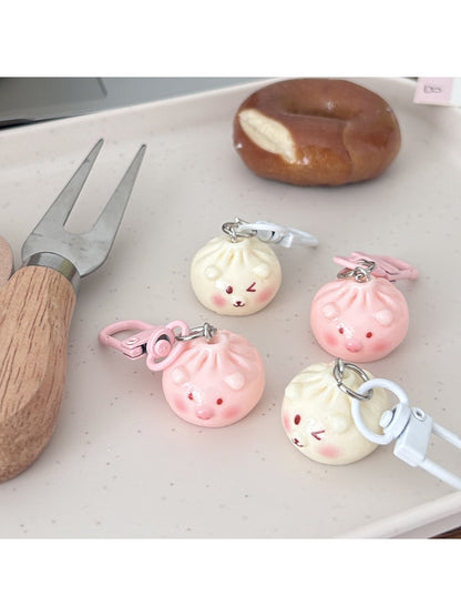 Keypus - Playful Animal Bun Bag Charm Keychain