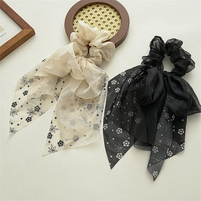 GIFTY - Summer Chiffon Mesh Bow Hair Tie