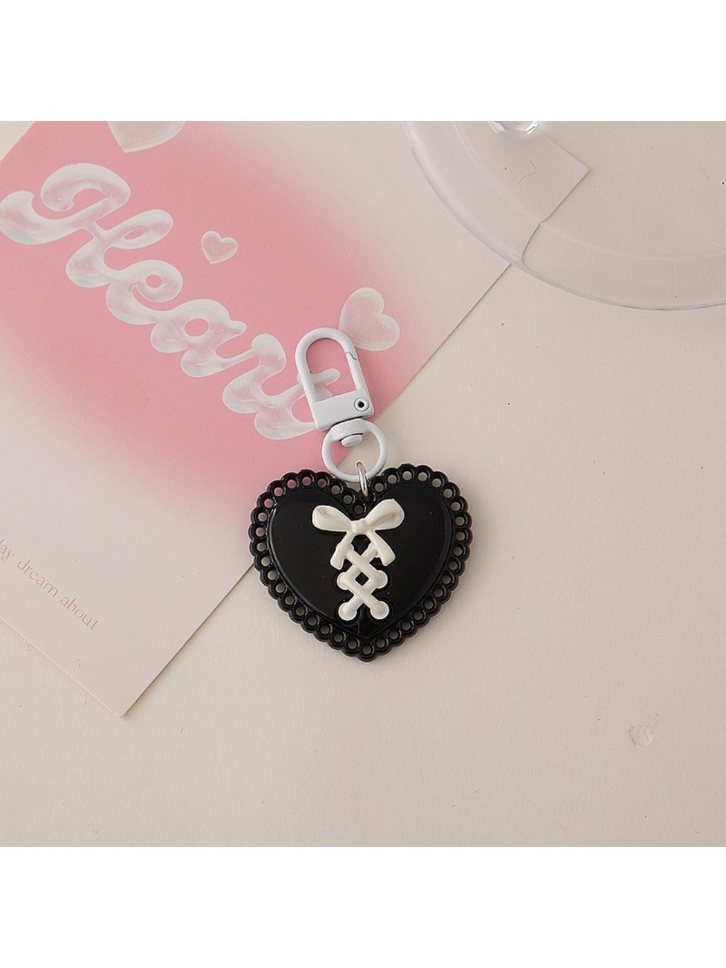 Keypus - Lovely Heart Shaped Keychain