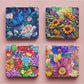 Mirroray - Sunflower Print Foldable Portable Makeup Mirror