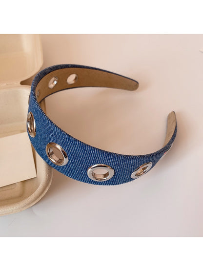 Gifty - Openwork Wide-Banded Headband