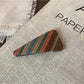 Beau - Vintage Striped Hair Clip