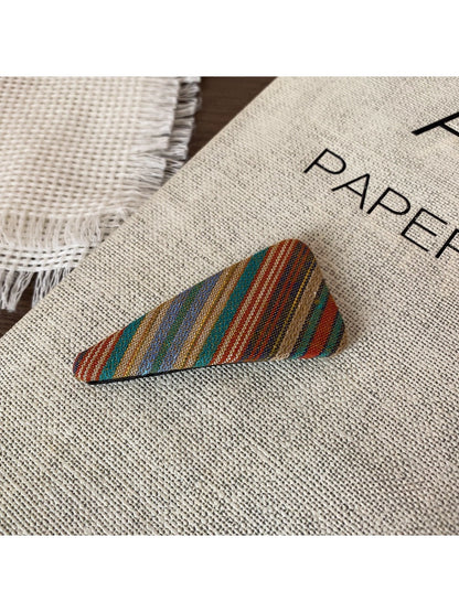 Beau - Vintage Striped Hair Clip