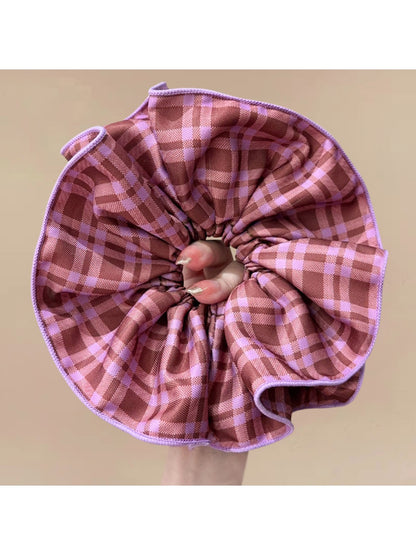 Gifty - Grid Fabric Four Layer Hair Loop