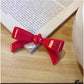 Beau - Bow Shaped Acrylic Duckbill Decorative Hair Clip