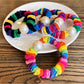 Gifty - Cute Colorful Patchwork Hair Tie