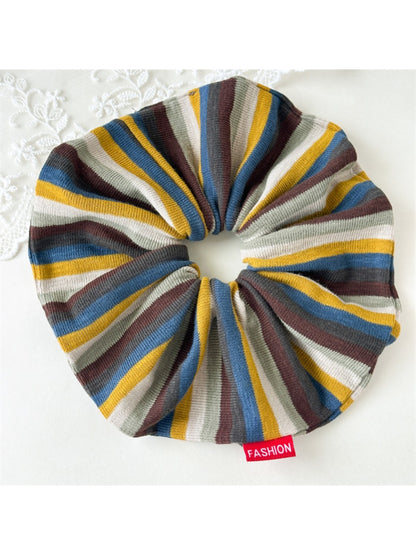 Gifty - Brown Striped Hair Ties