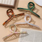 Beau - Elegant Large Cross Design Claw Clip