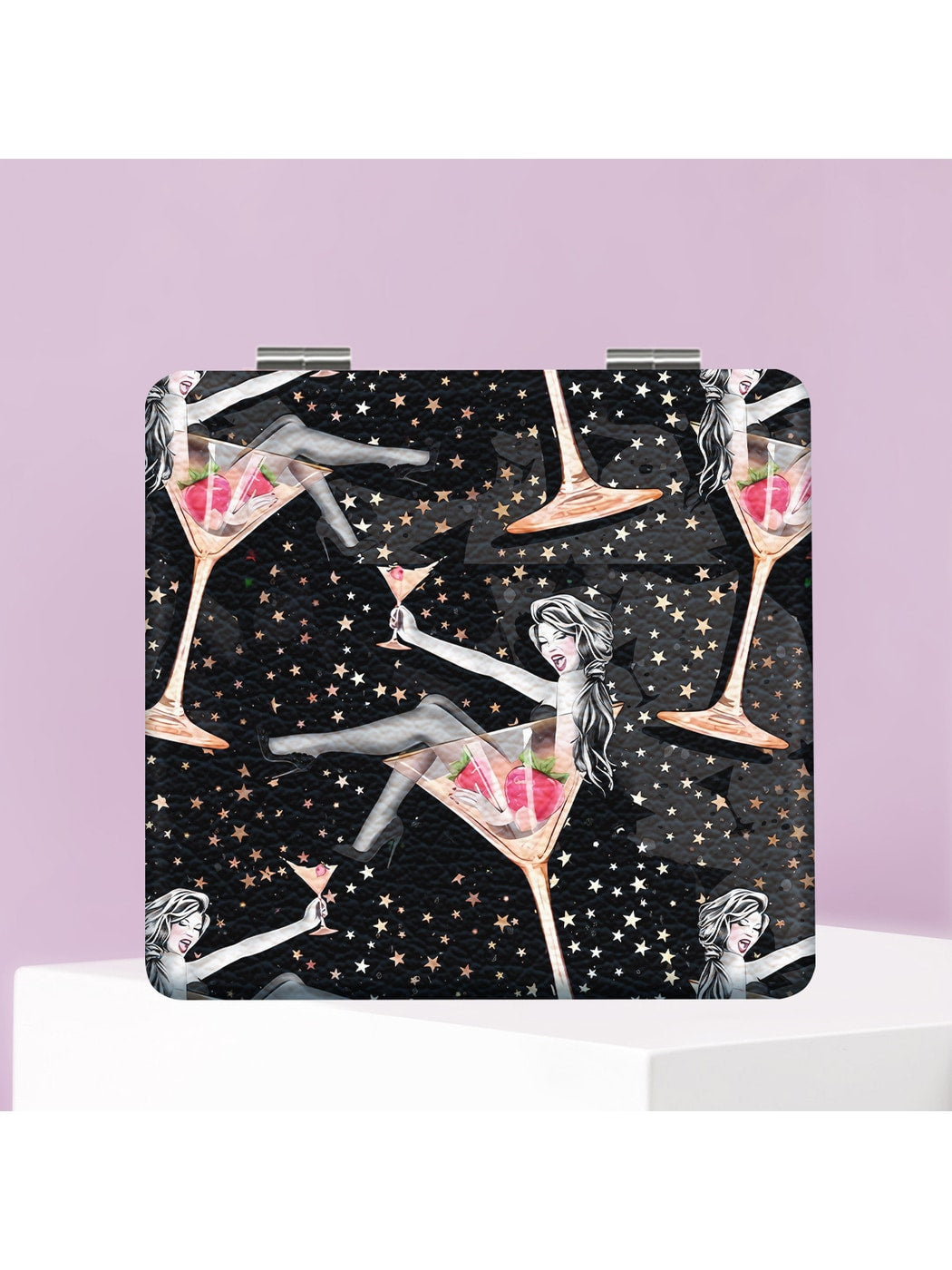 Mirroray - Cartoon Pattern Foldable Makeup Mirror