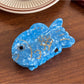 Beau - Cartoon Carp Design Acetate Hair Claw