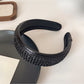 Gifty - Plaid Wide-Banded Headband
