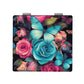 Mirroray - Floral Print Foldable Portable Compact Mirror