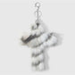 Keypus - Y2K Plush Cross Shape Bag Charm Keychain
