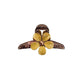 Beau - Flower Petal PVC Alloy Decorative Claw Clip