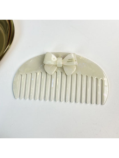 Camerow - Retro Bow Design Comb Mirror