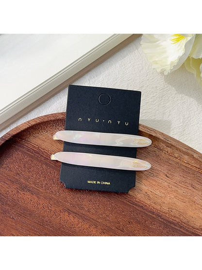 Beau - Beautiful Oval Acetate Hair Clip