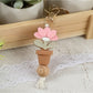 Keypus - Silicone Lotus Potted Plant Keychain