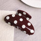 Beau - Sweet Polka Dot Glossy Claw Clip