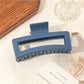 Beau - Rectangle Matte Claw Clip