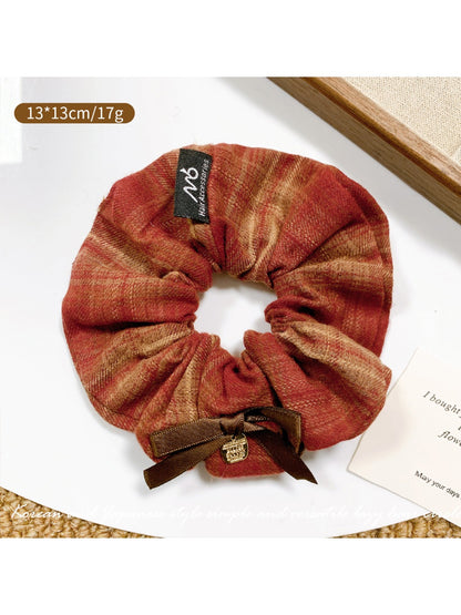 Gifty - Plaid Vintage Hair Ring