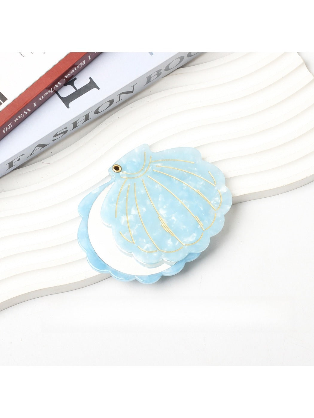 Mirroray - Seashell-shaped Acetate Mirror