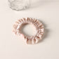 Gifty - Solid Color Satin Finish Ruffle Scrunchie