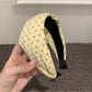 Gifty - Polka Dot Wide Fabric Hair Hoop Headband
