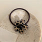 Gifty - Leopard Floral Hair Tie