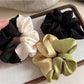 Gifty - Four Seasons Bamboo Print Satin Scrunchie
