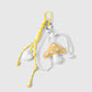Keypus - Fresh Decorative Mushroom Heart Keychain