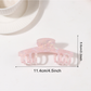 Beau - Wide Butterfly Shape PVC Hair Claw Clip