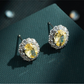 Earedge - Geometric Oval Fashion Stud Earrings Style