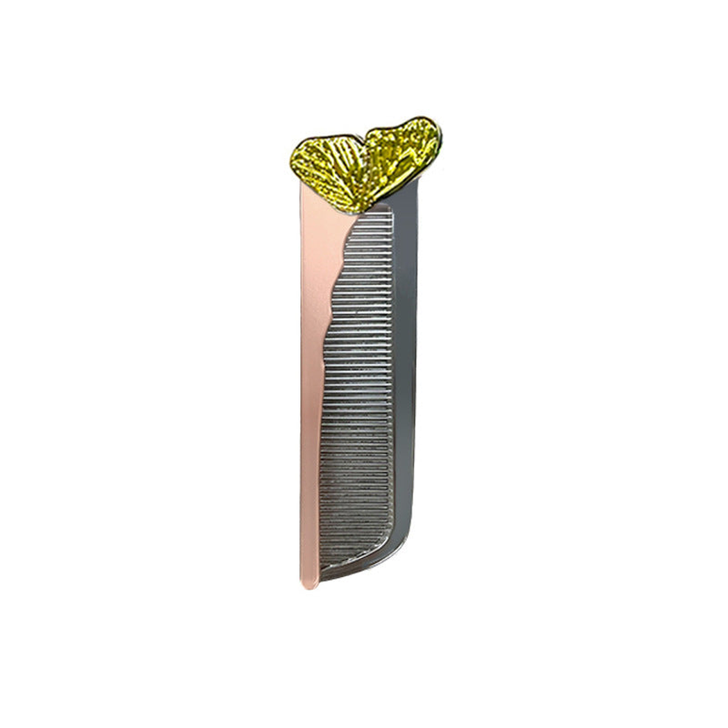 Camerow - Curved Folding Comb Mirror