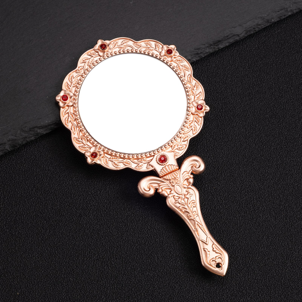 Mirroray - Ornamental Folding-Handle Hand Mirror