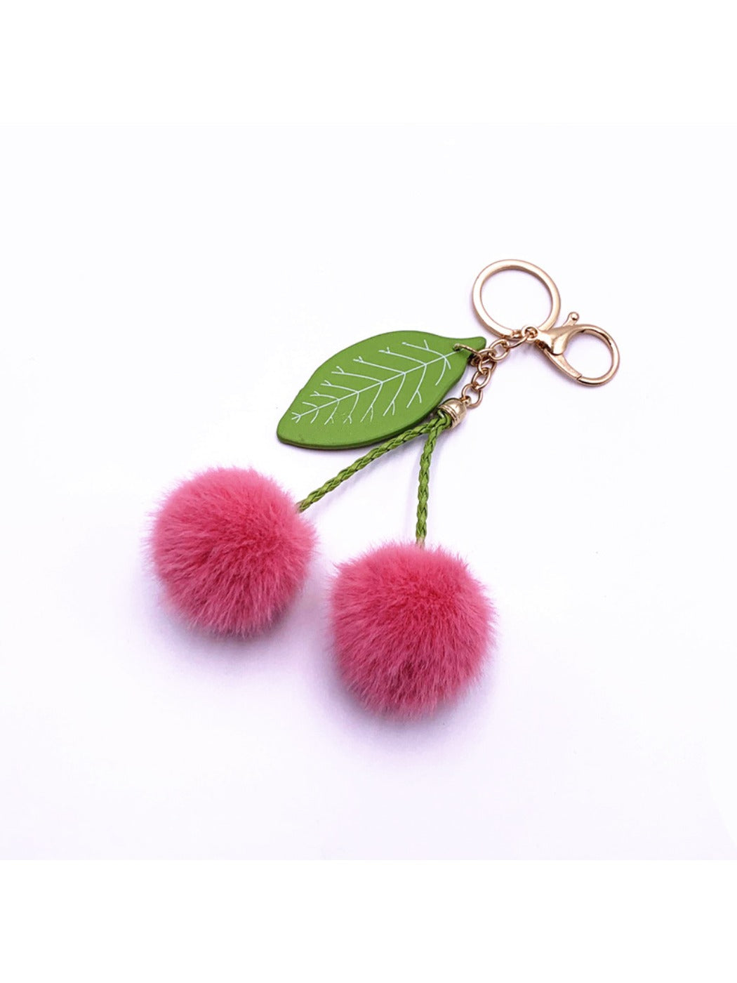 Keypus - Cherry Shaped Bag Charm Keychain