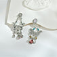 Earedge - Dainty Butterfly Shaped Tassel Earrings