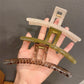 Beau - Elegant One-Line Plastic Claw Clip
