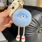 Keypus - Long Legs Little Coal Ball Keychain