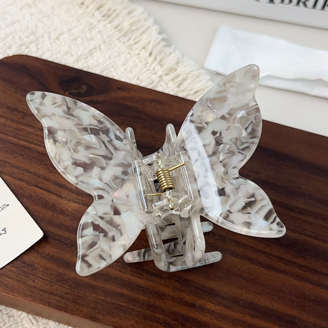 Beau - Glossy Butterfly Shaped Claw Clip